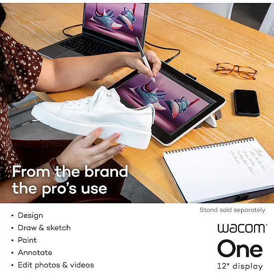 Wacom One Pen Display 12 - DTC121W | DGtizers